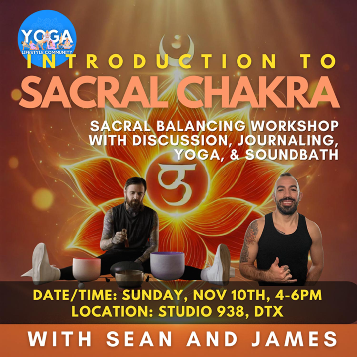 Sacral Chakra Workshop this Sunday!
