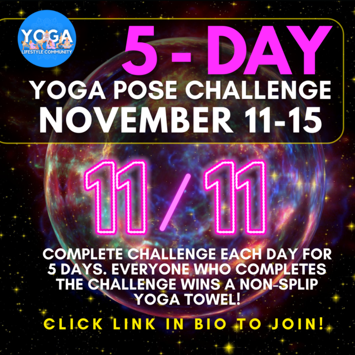 5 Day Yoga Pose Challenge, Coming soon! 🔥