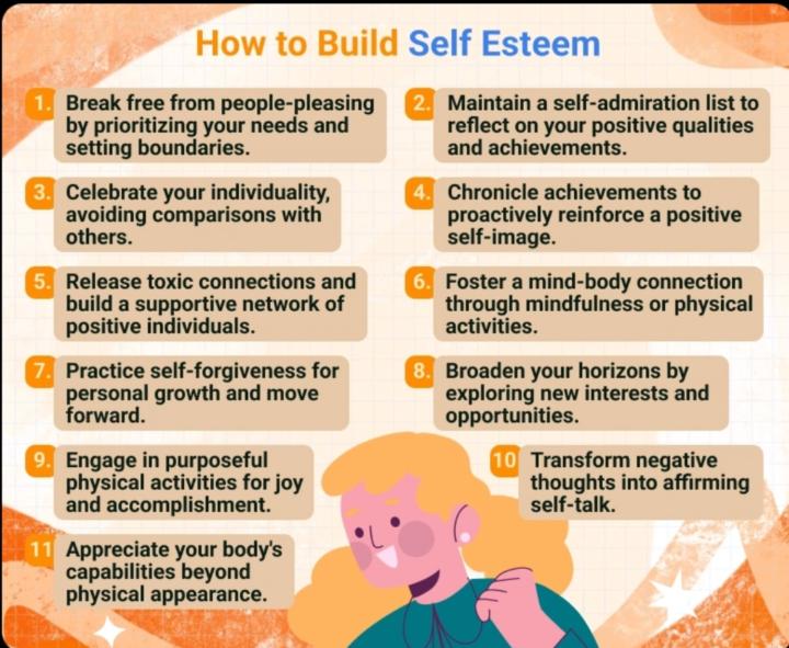 Ways to build self esteem 