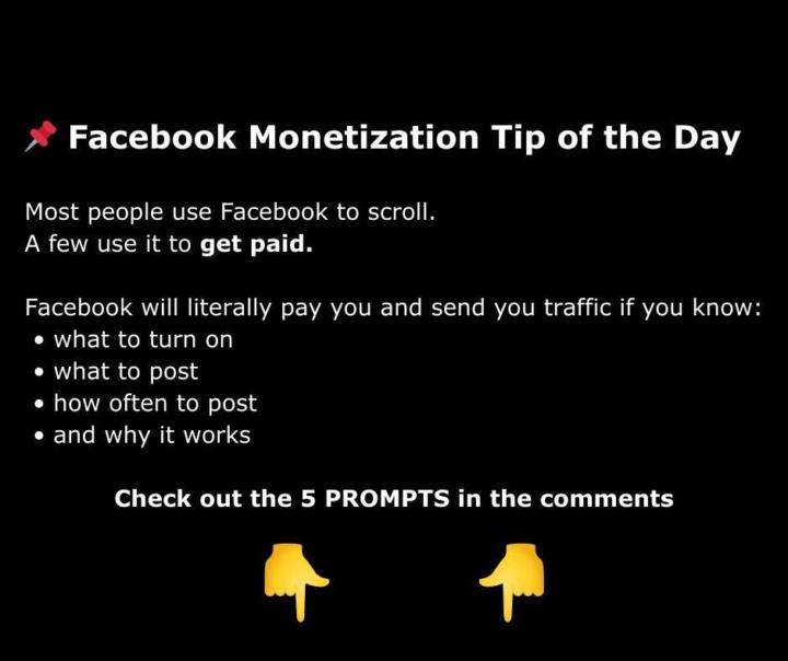 Monetizing Facebook 