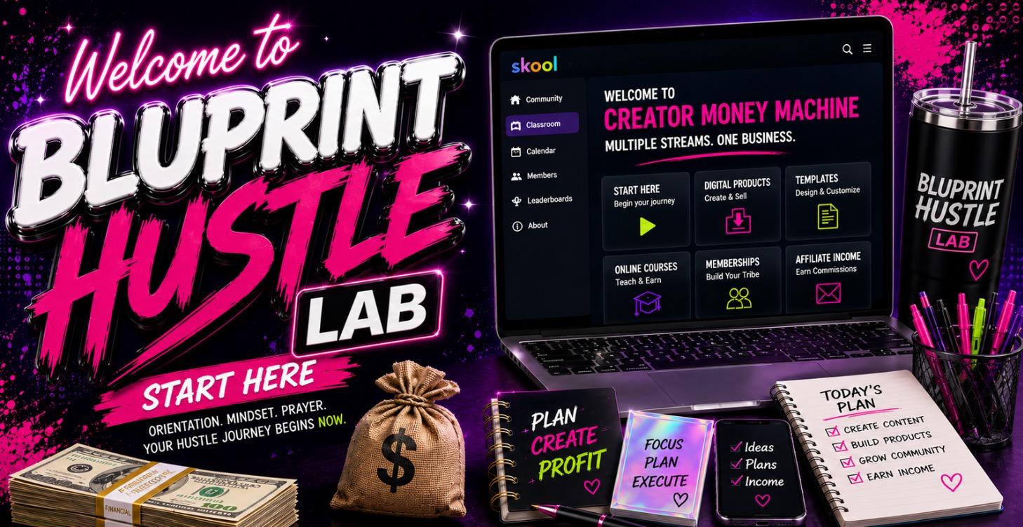 Welcome to Bluprint Hustle Lab
