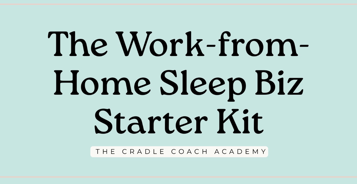 The Work-From-Home Sleep Biz Starter Kit