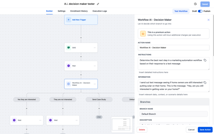 🛑GHL Just Released!! "Workflow A.I. Decision Maker"