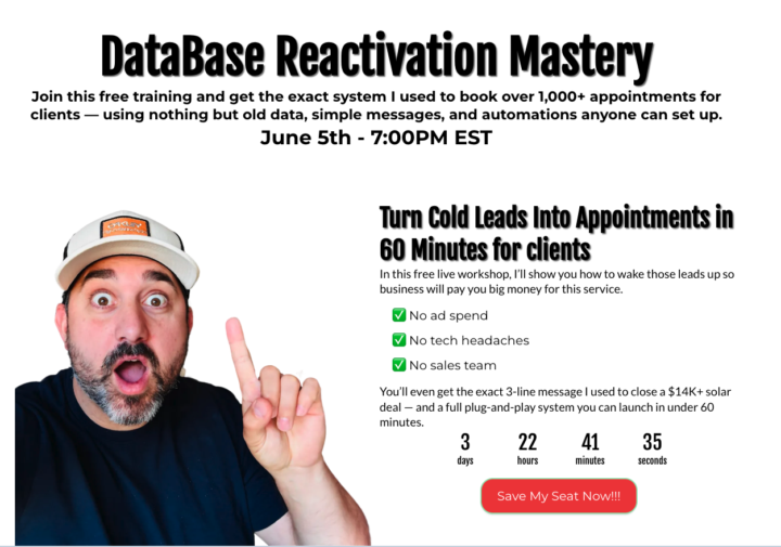🛑Database Reactivation Mastery (June 5th Free Training)