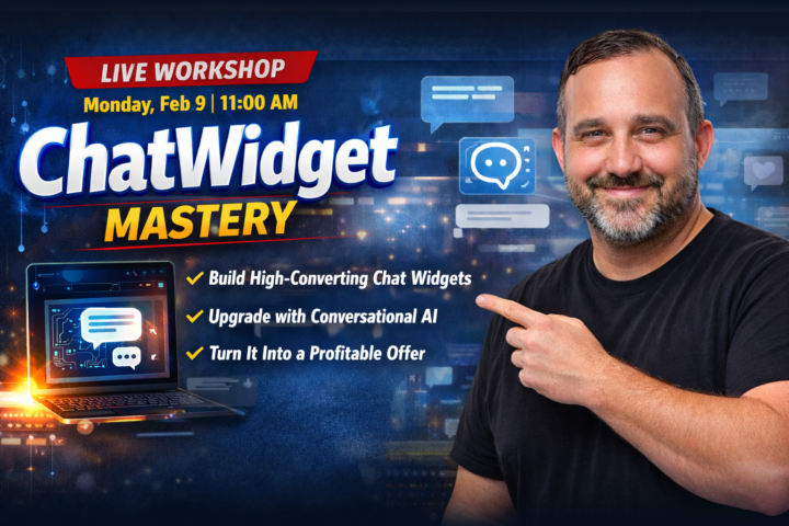 🚨 LIVE WORKSHOP ANNOUNCEMENT 🚨