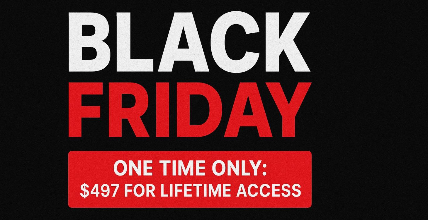 Black Friday Deal!!!!