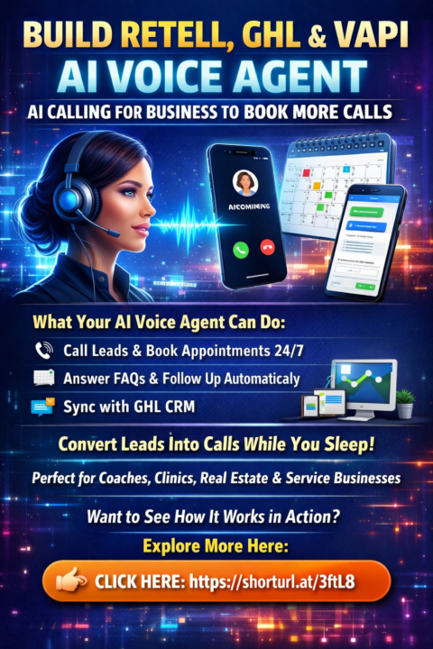 Stop Losing Leads. Let an AI Voice Agent Book Calls for You 24/7.