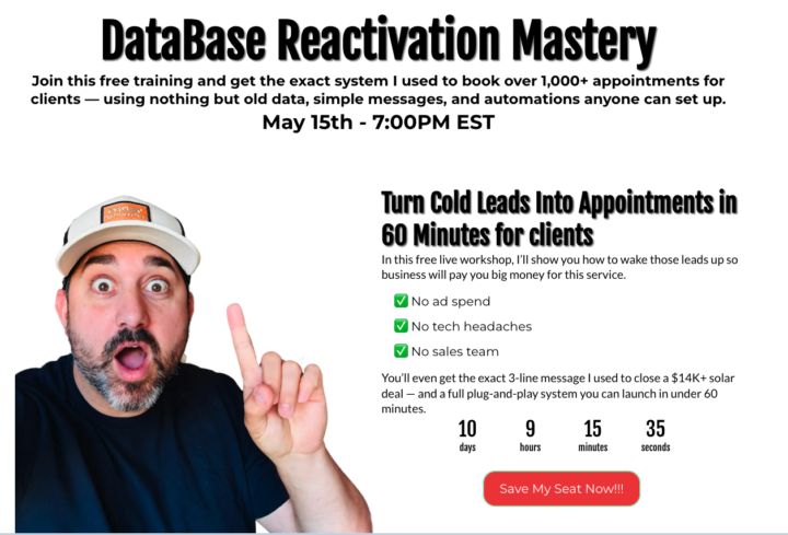🔴Database Reactivation Mastery (Free Training)