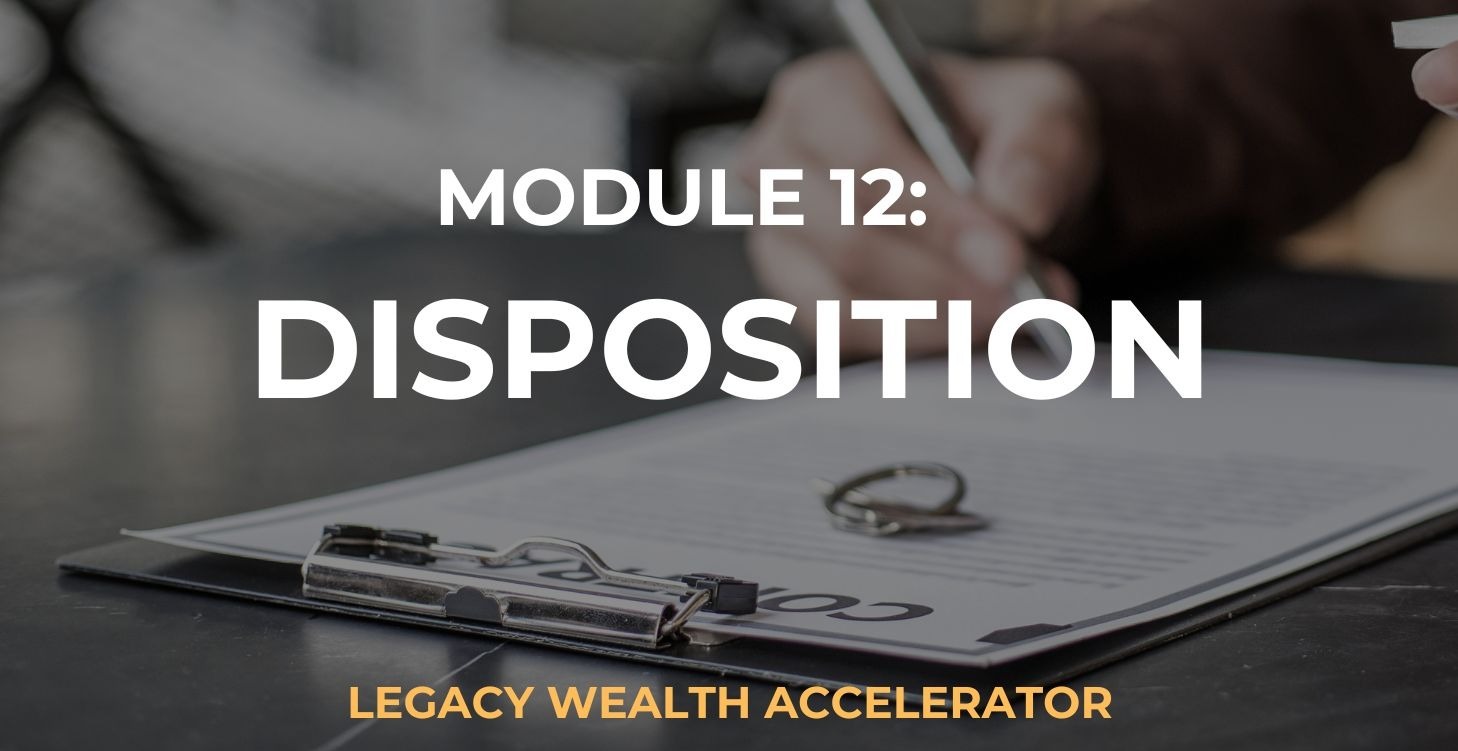 Module 12: Disposition - LWA