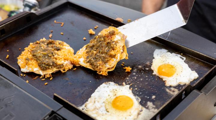 The calendar flipped, but the grill doesn’t know it’s January.