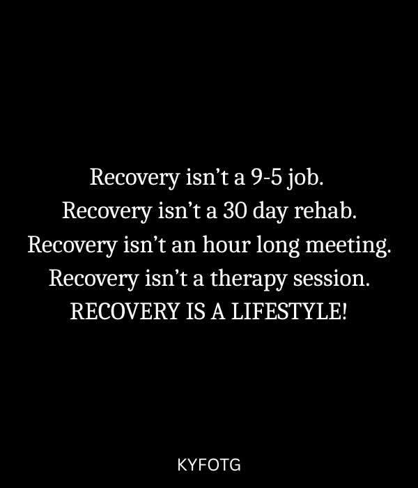 Recovery is Possible 