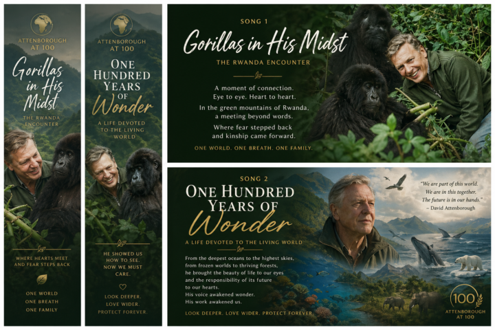 Happy 100th Birthday, Sir David Attenborough 🌍