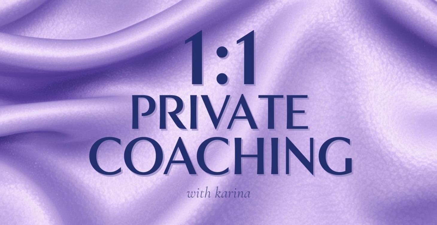 1:1 Coaching