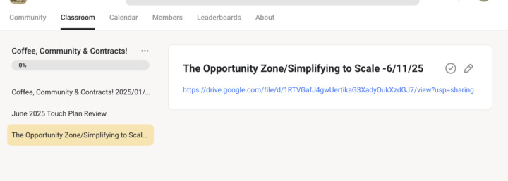 The Opportunity Zone