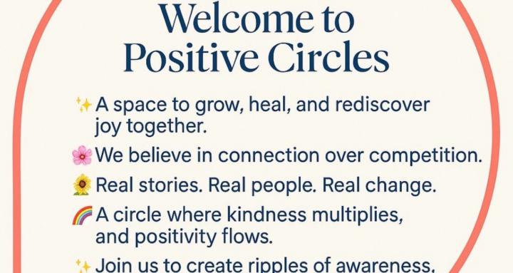 Positive Circles