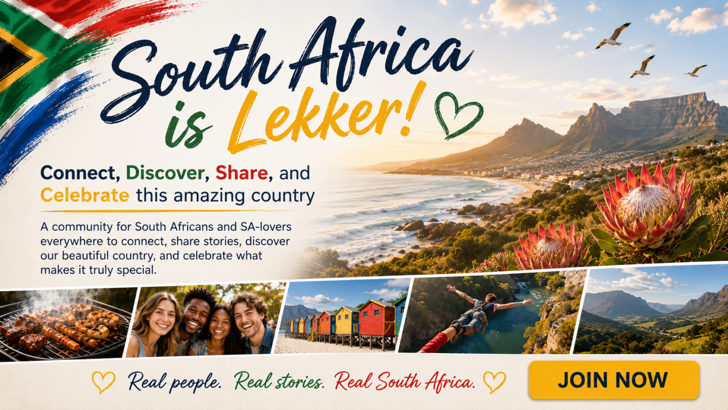 South Africa is LEKKER!