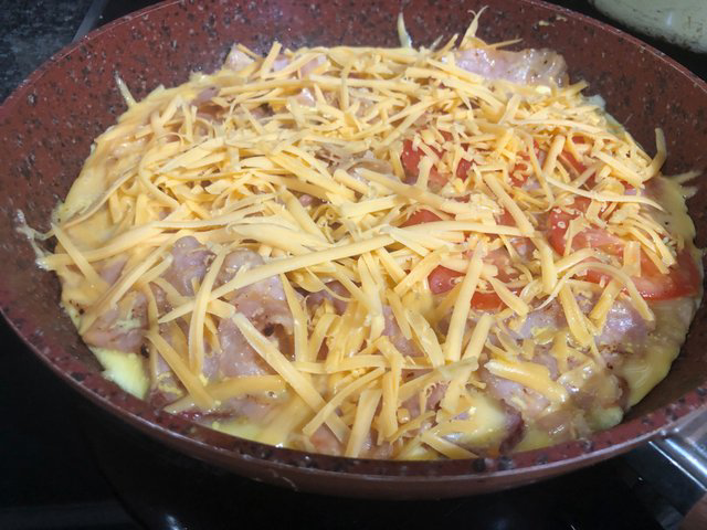 Breakfast Pizza — The South African Way