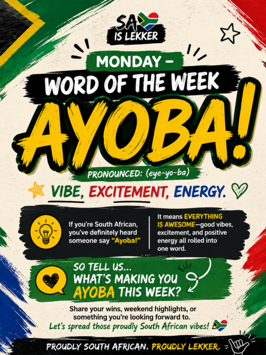 Word of the Week: AYOBA!