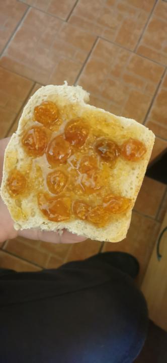 Sourdough Bread and Gooseberry Jam
