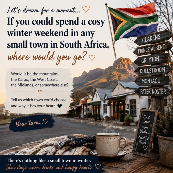 🇿🇦 Let's dream for a moment...