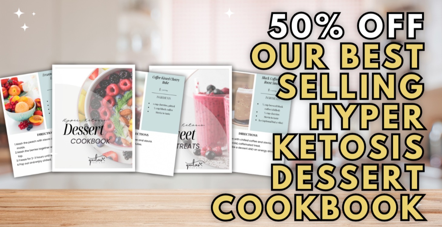 50% Off Hyper Ketosis Dessert Cookbook