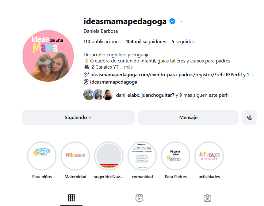 Ideas Mamá Pedagoga