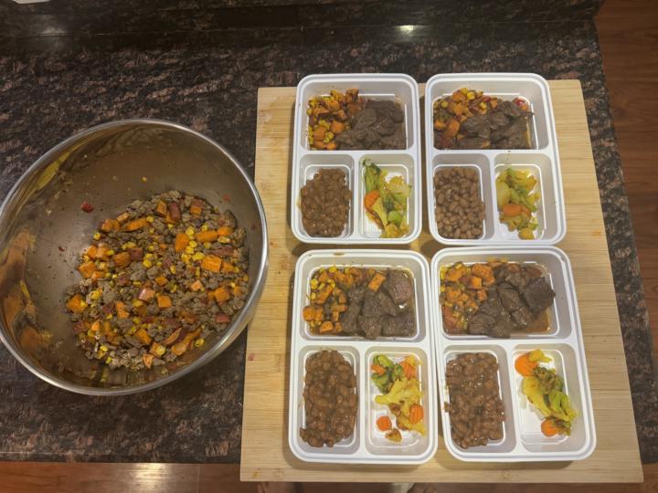 First meal prep 