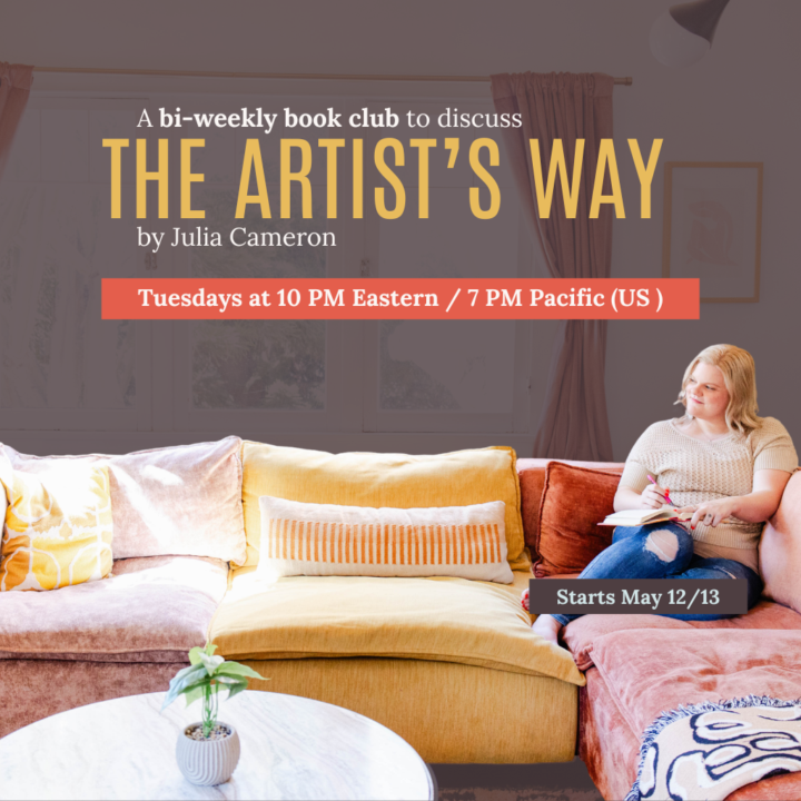 Reading “The Artist’s Way” in my community changed how I approach creativity