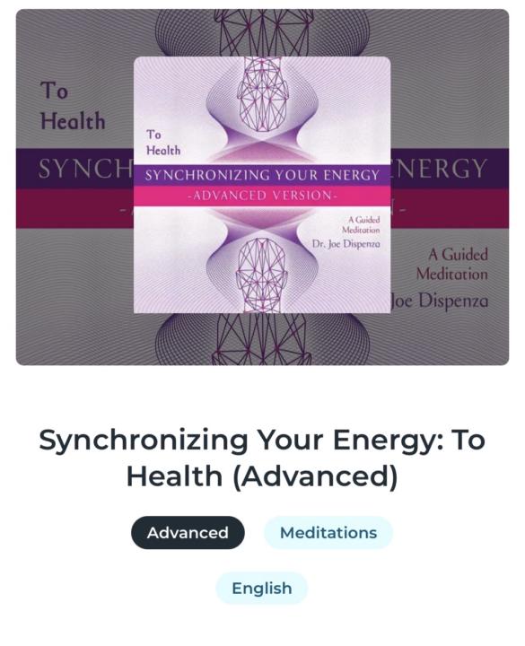 Meditations to Thrive- Sunday, 6 pm MT