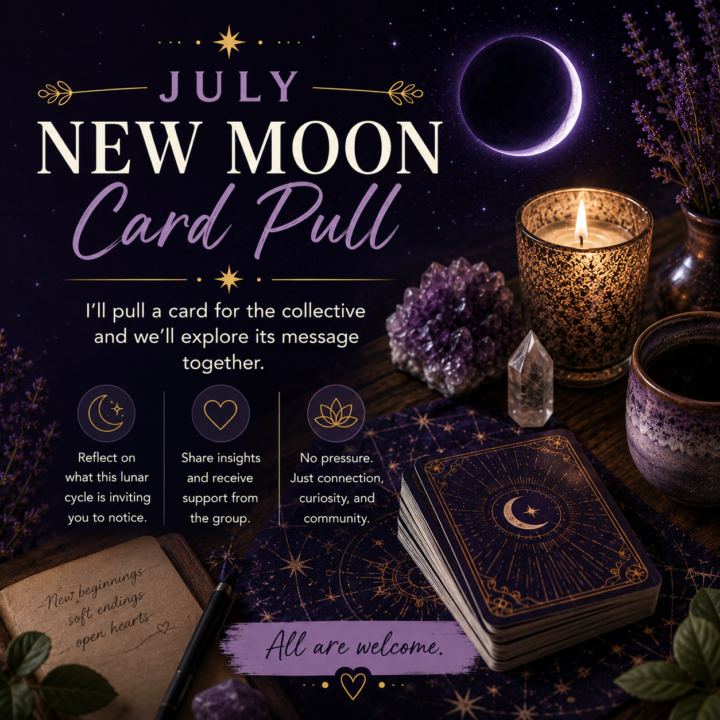 🌑 Free July New Moon Card Pull