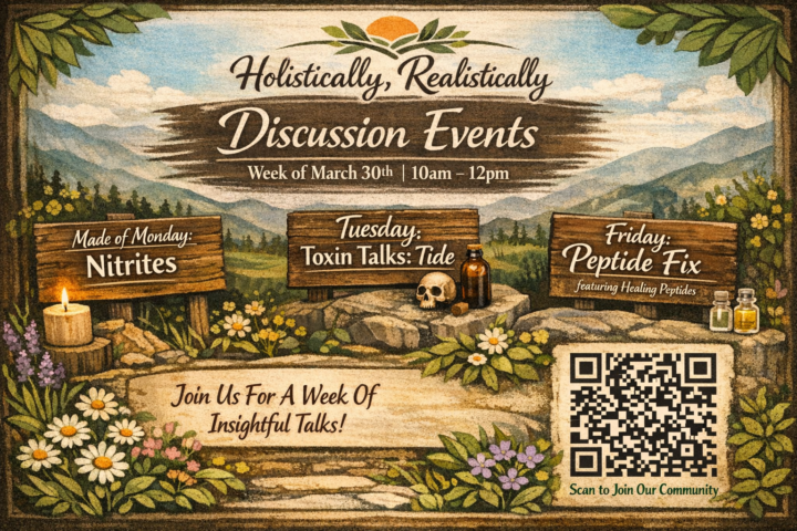 📆Next Week on Holistically, Realistically...