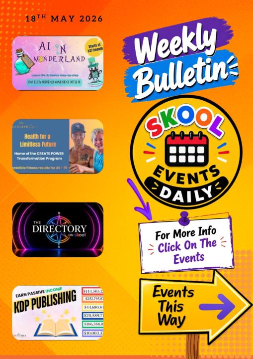 Magnetic Mondays, A Launch, Sit Active And A Summit, All In This Weeks Bumper Weekly Bulletin