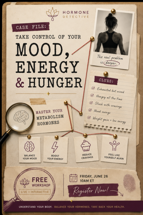 FREE Workshop to Master your Mood, Energy and Hunger