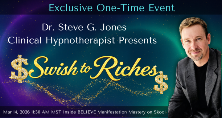 Dr. Steve G. Jones "Swish to Riches" and Dr. Joe Vitale "Prosperity Paradox"