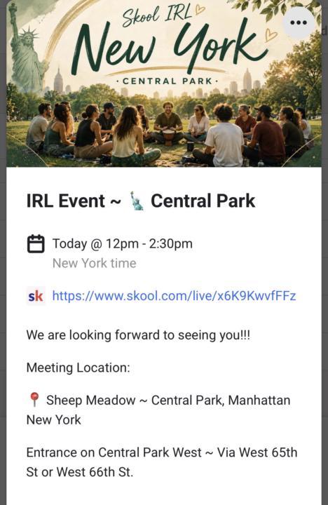 Today!!! New York IRL ~ Are You in New York or Nearby? 