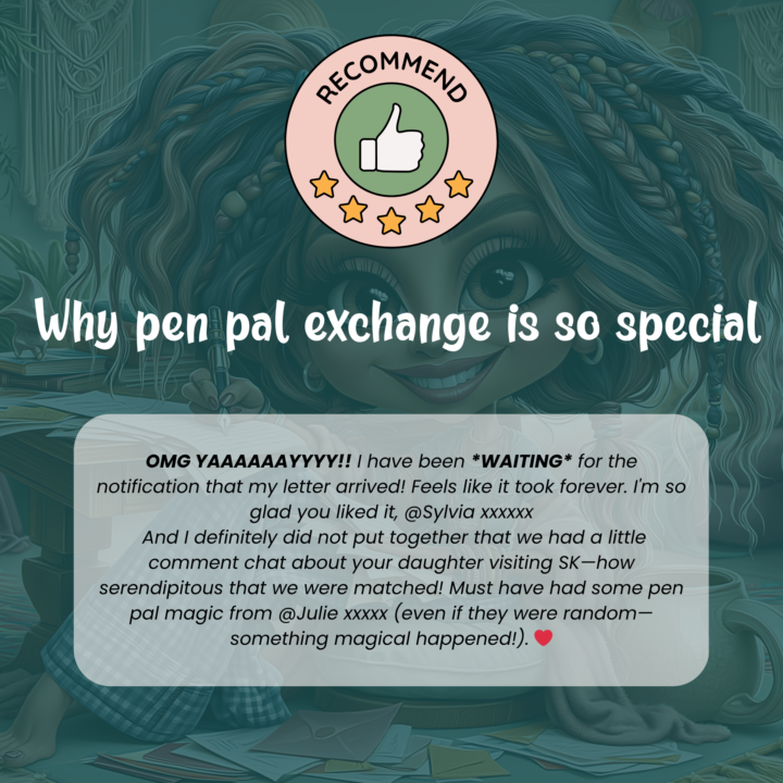 Pen Pal Magic is officially in the air! ✨