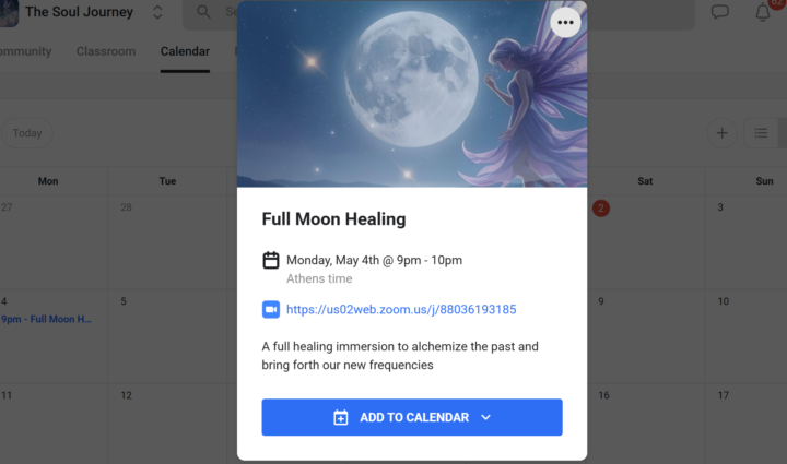 FULL MOON RITUAL - Clearing the past