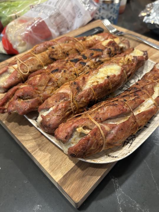 Filet de porc farcie 