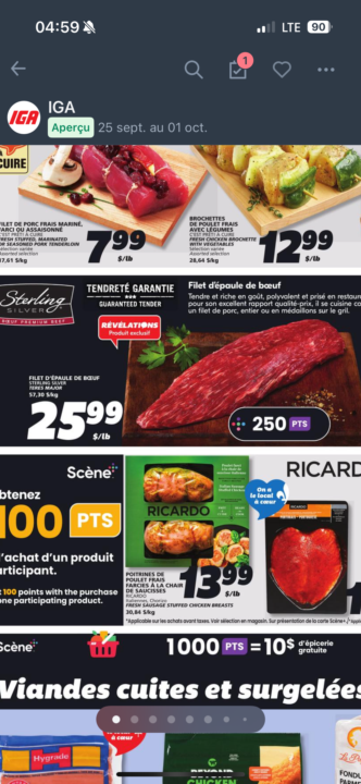 Excellente pièce de boeuf