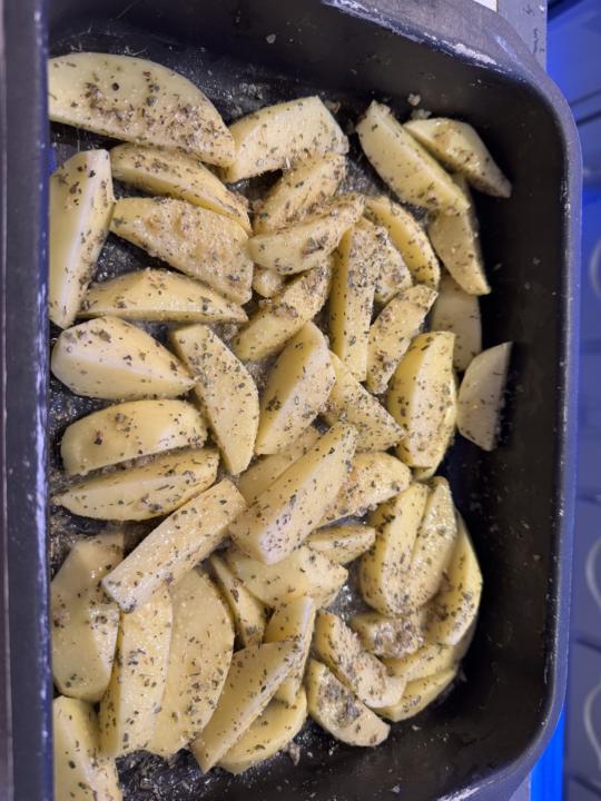 En cours de cuisson / c’est fini….