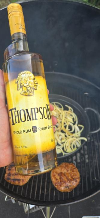 Oignons caraméliser au rhum épicé