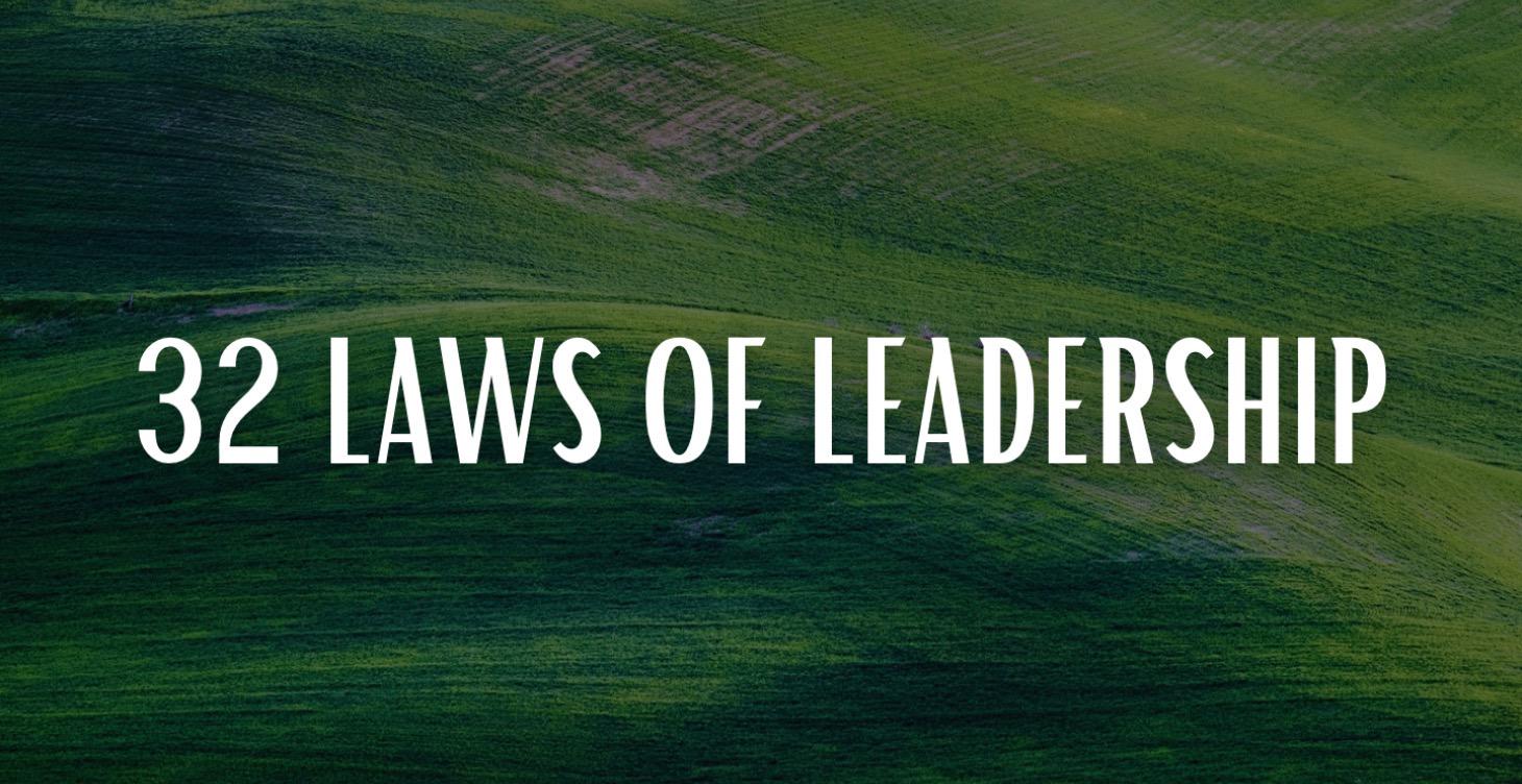 31 Laws of Leadership for Worship Leaders