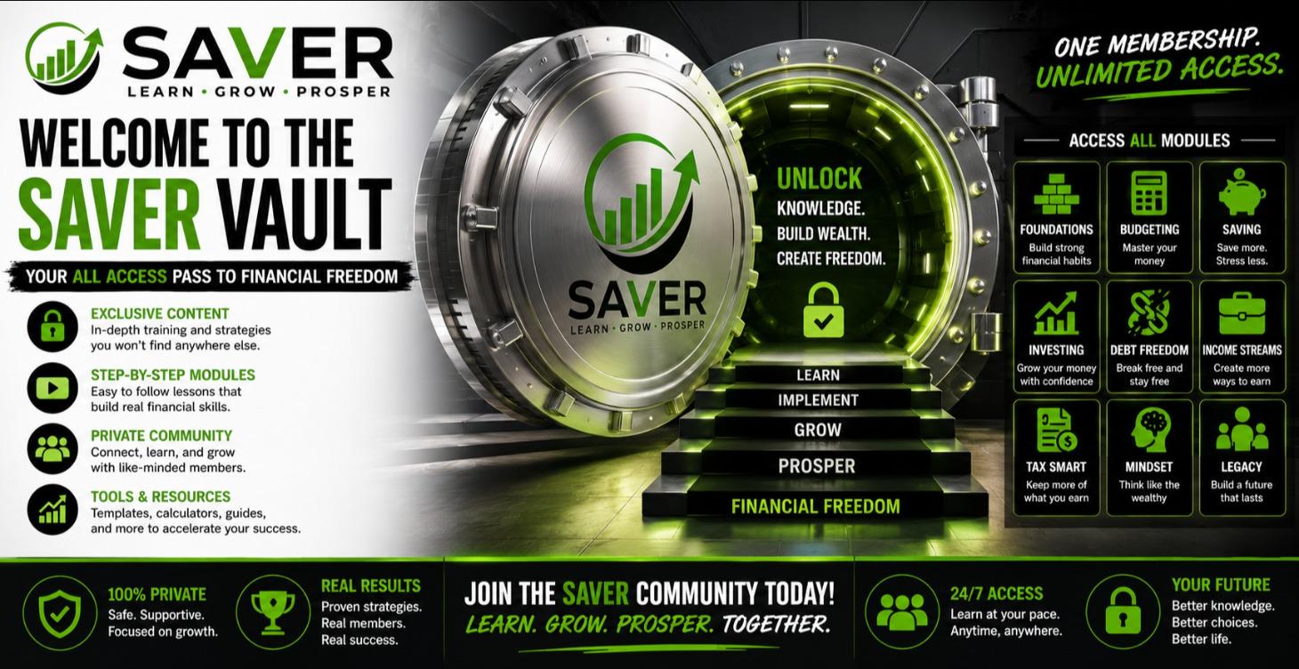 SAVER Vault - SAVER Personal Finance Lessons