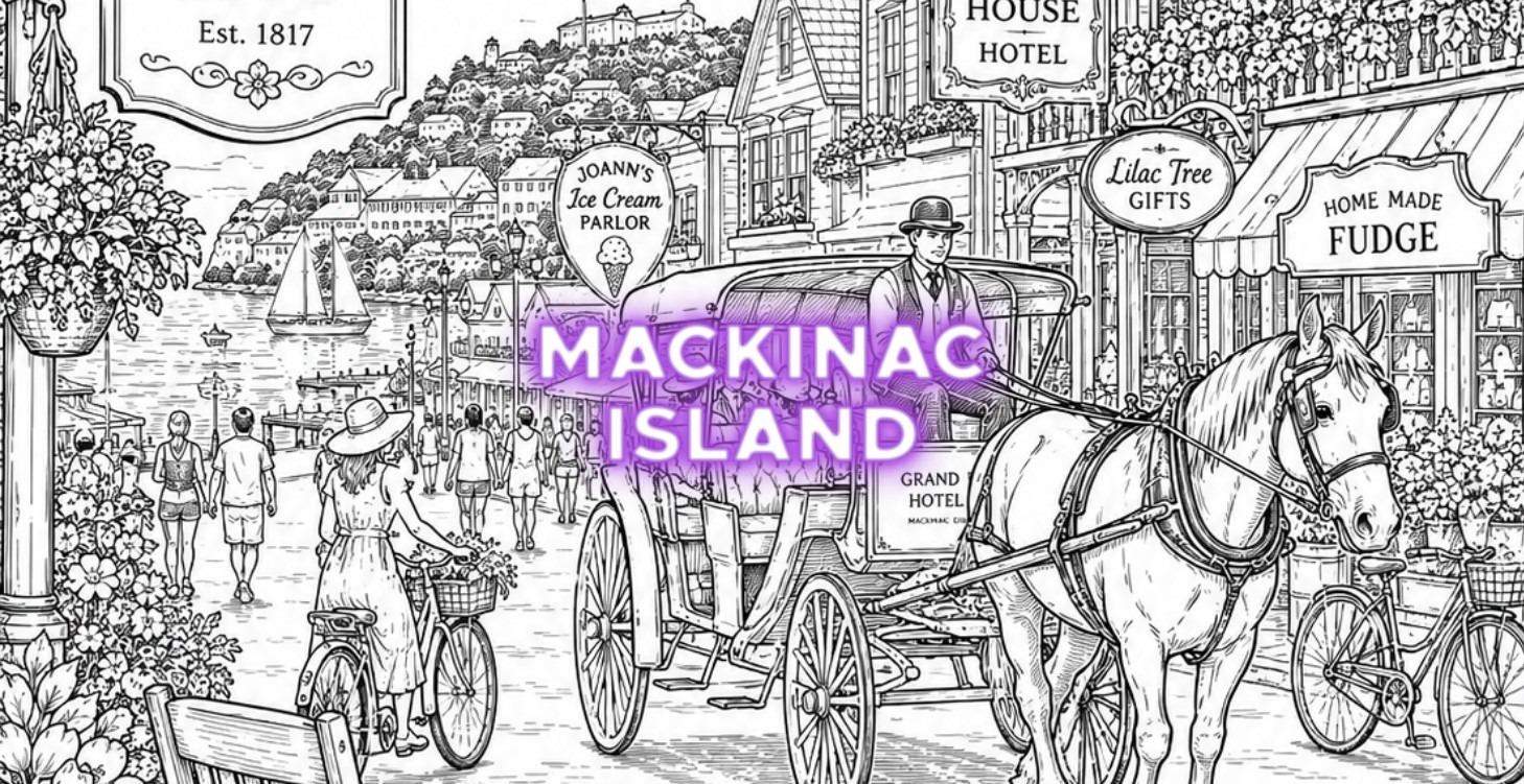 Vacation Destination 9 — Mackinac Island Summer