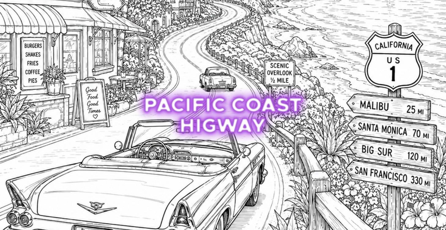 Vacation Destination 3 — Pacific Coast Highway