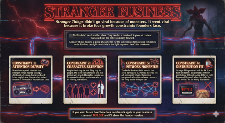 “Stranger Things didn’t go viral because of monsters.