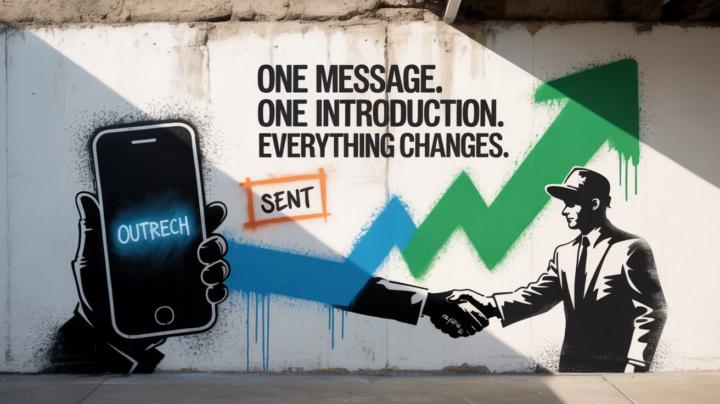 The message he almost skipped turned into the partnership that changed everything.