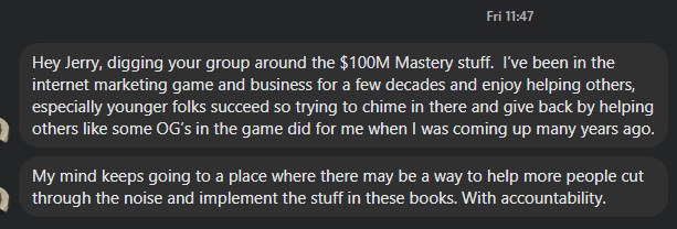 Prelaunch - $100m Money Models Builders Club