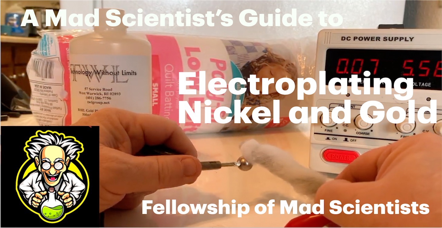Plate Your Instruments With Nickel and Gold