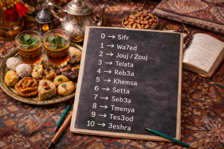 🔢 Counting from 0 to 10 in Moroccan Arabic (Darija)